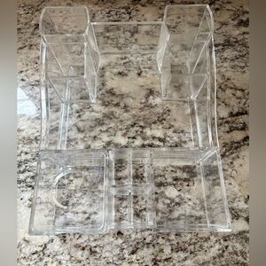 Transparent Makeup Container Tray